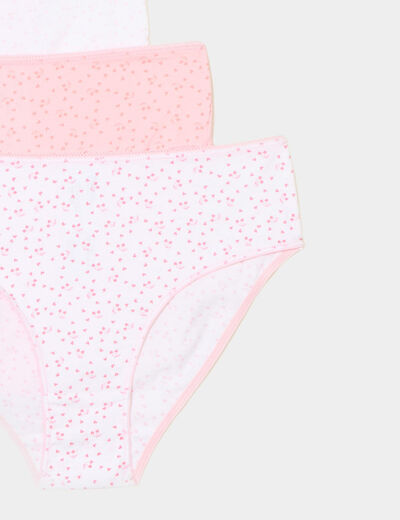 Lot 5 culottes coton ivoire fille