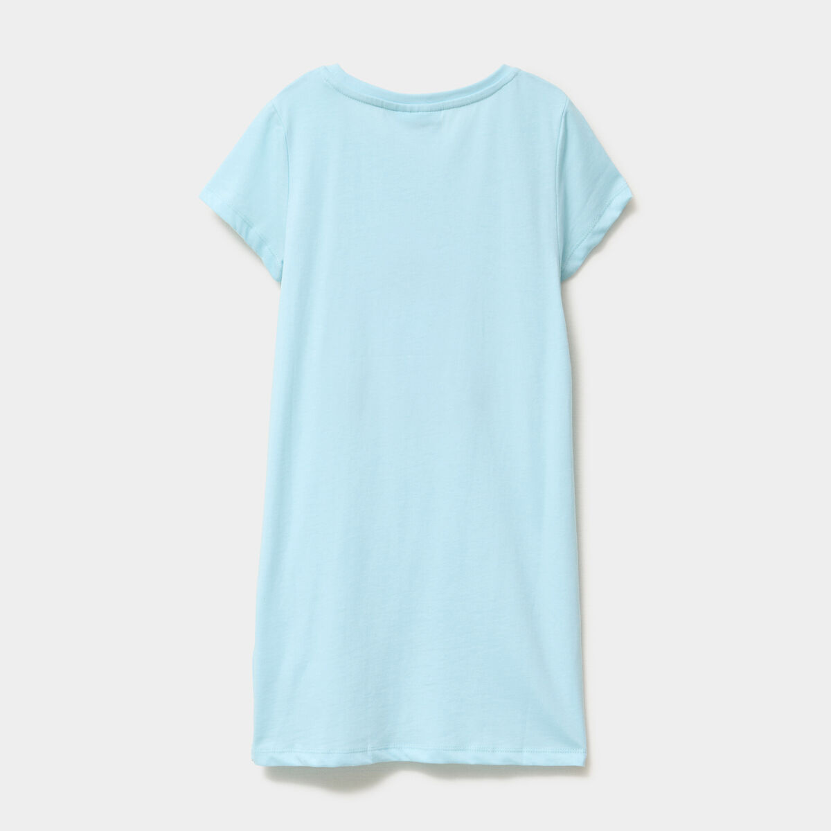 Chemise de nuit courte coton Stitch vert fille