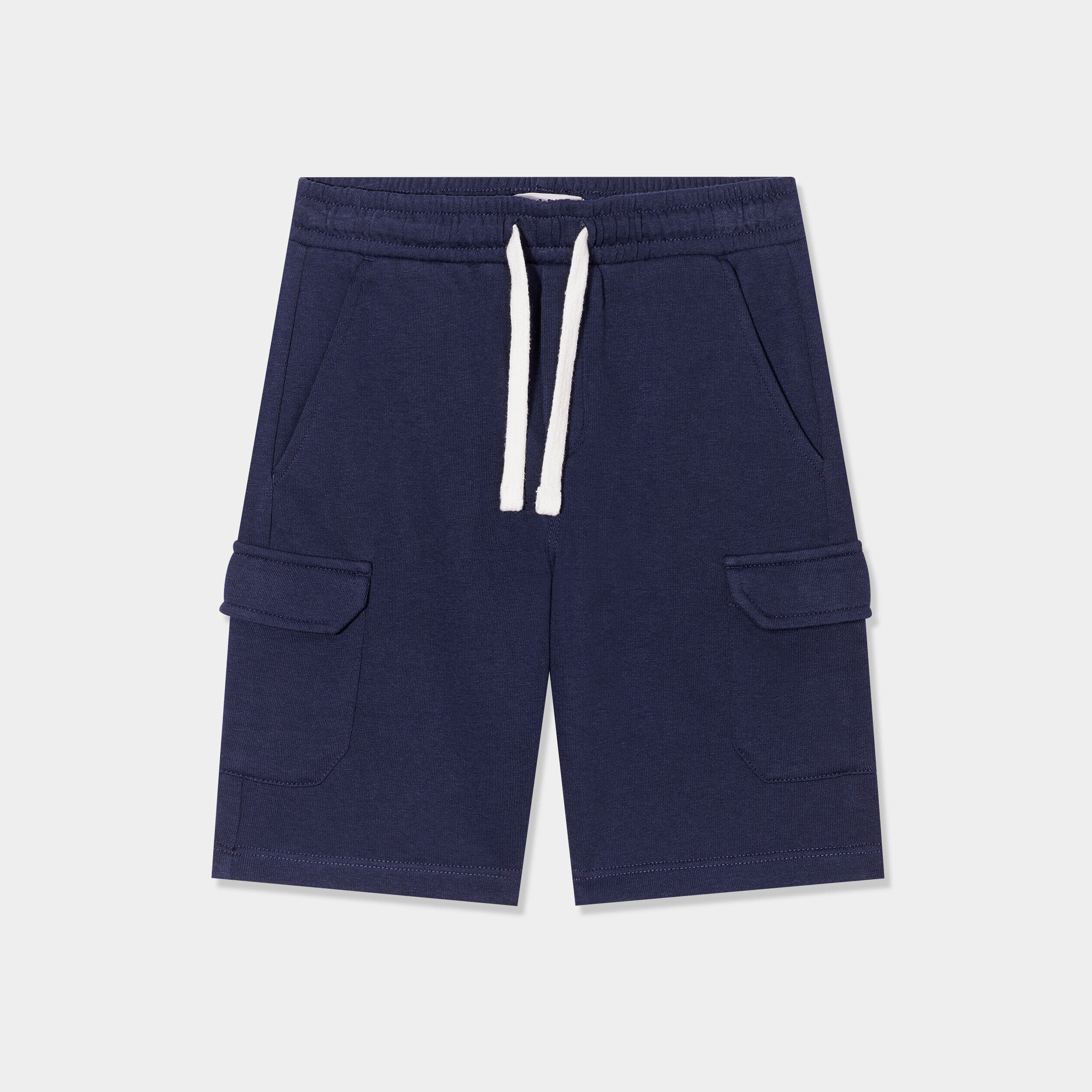 Short droit bleu marine garçon LH