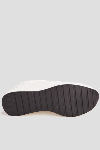 Runnings compensées Mosquitos blanc femme