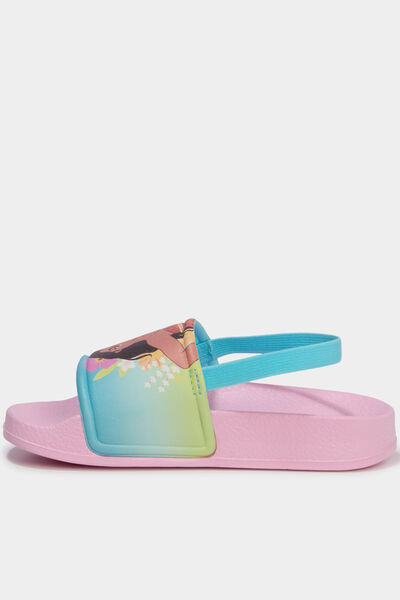 Claquettes de plage Vaiana multicolore fille
