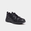 Baskets running &agrave; lacets noir homme