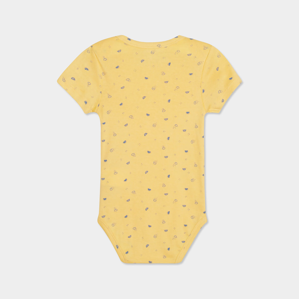 Lot 3 bodies US coton bleu ciel bébé garçon