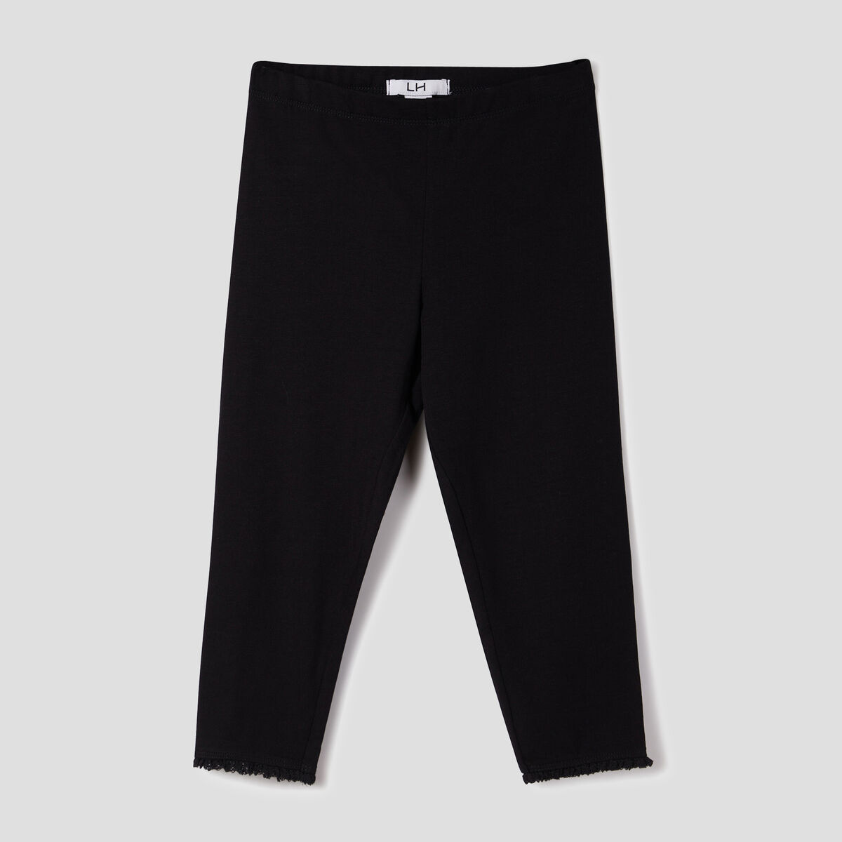 Legging 7/8ème noir fille