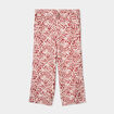 Pantalon large fluide terracotta femme grande taille