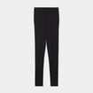 Legging grossesse en coton noir femme maternit&eacute;