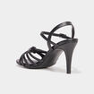 Sandales à talons Mosquitos noir femme