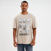 T-shirt manches courtes Dragon Ball Z gris clair homme