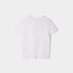 T-shirt manches courtes blanc gar&ccedil;on