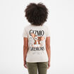 T-shirt manches courtes coton Gremlins sable femme