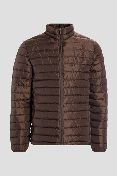 Doudoune droite Creeks vert kaki homme