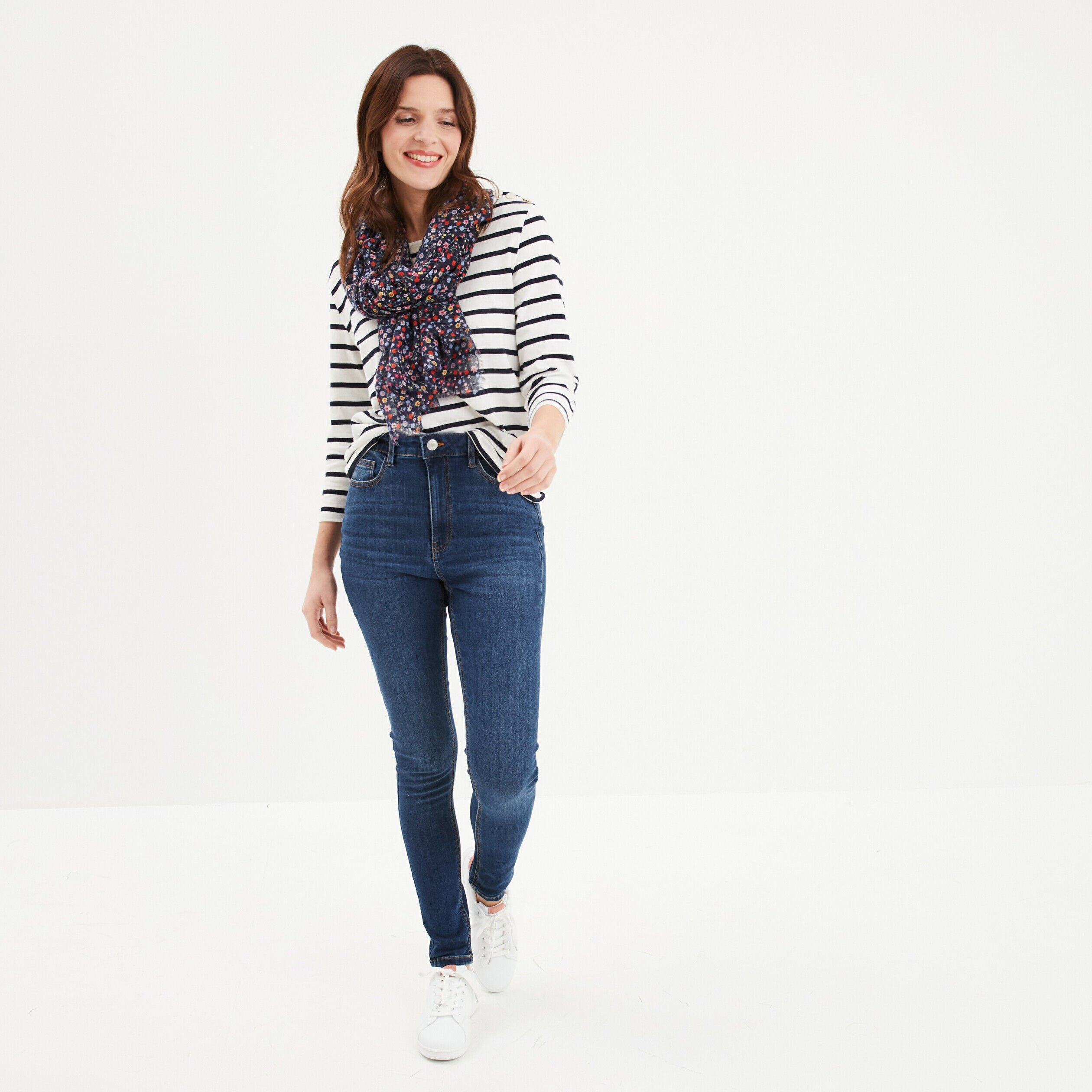 H et m jean taille haute deals