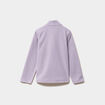 Sweat polaire col camionneur mauve fille