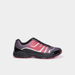 Baskets plates running élastiquées rouge homme