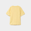 T-shirt oversize 1 poche manches courtes jaune gar&ccedil;on
