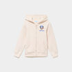 Sweat zipp&eacute; molletonn&eacute; &agrave; capuche Minnie beige fille