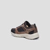 Runnings &agrave; m&eacute;moire de forme Skechers marron homme