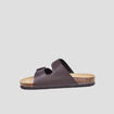 Mules avec boucles marron homme