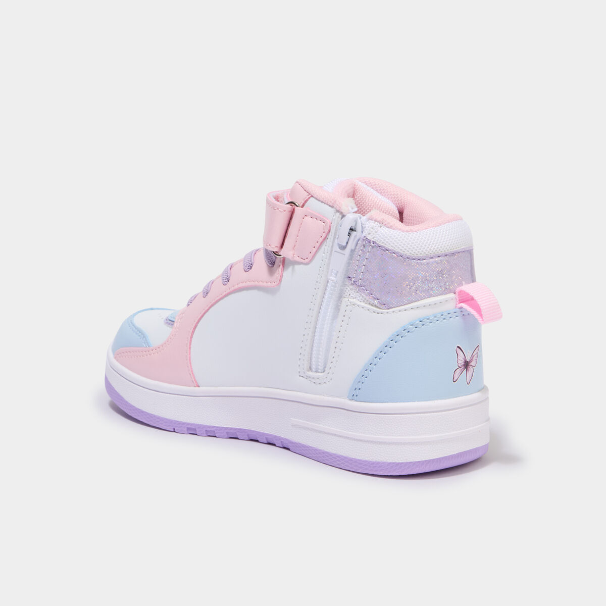 Baskets montantes Les Sisters multicolore fille