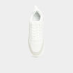 Tennis basses &agrave; lacets Kappa blanc homme