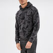 Sweat à capuche hoodie Liberto gris foncé homme
