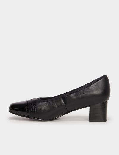 Escarpins talons 4 cm Confortissimo noir femme