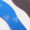 Semelles sport m&eacute;moire de forme Tawata bleu mixte