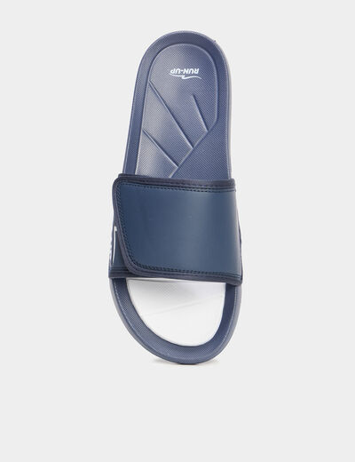 Mules de plage à scratchs multicolore homme