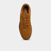 Baskets &agrave; lacets en cuir Puma Club II camel homme