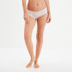 Shorty en dentelle blanc femme