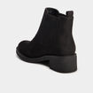 Boots chelsea talons 4 cm noir femme