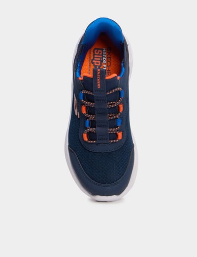Baskets running Slip-ins Brisk Burst bleu gar&ccedil;on