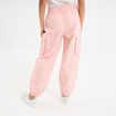 Pantalon parachute battle poches côtés rose pastel fille