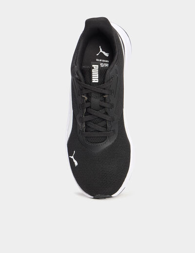 Baskets running à lacets Puma noir garçon