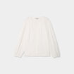 Blouse col tunisien gaze de coton Creeks blanc femme
