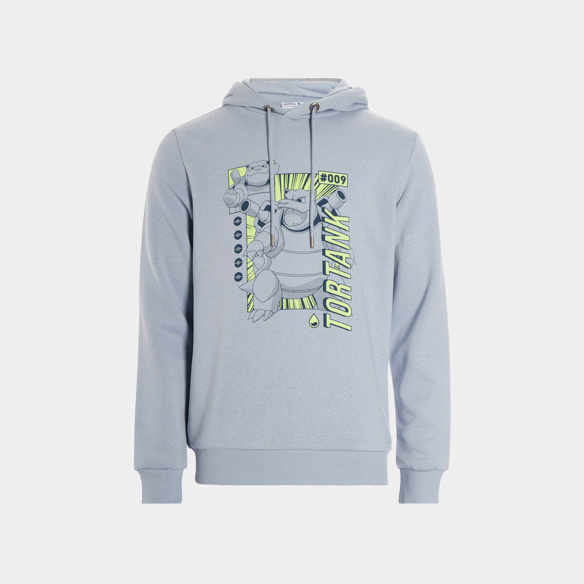 Sweat à capuche hoodie Pokémon bleu homme