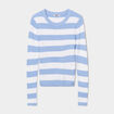 Pull côtelé manches longues Creeks blanc femme