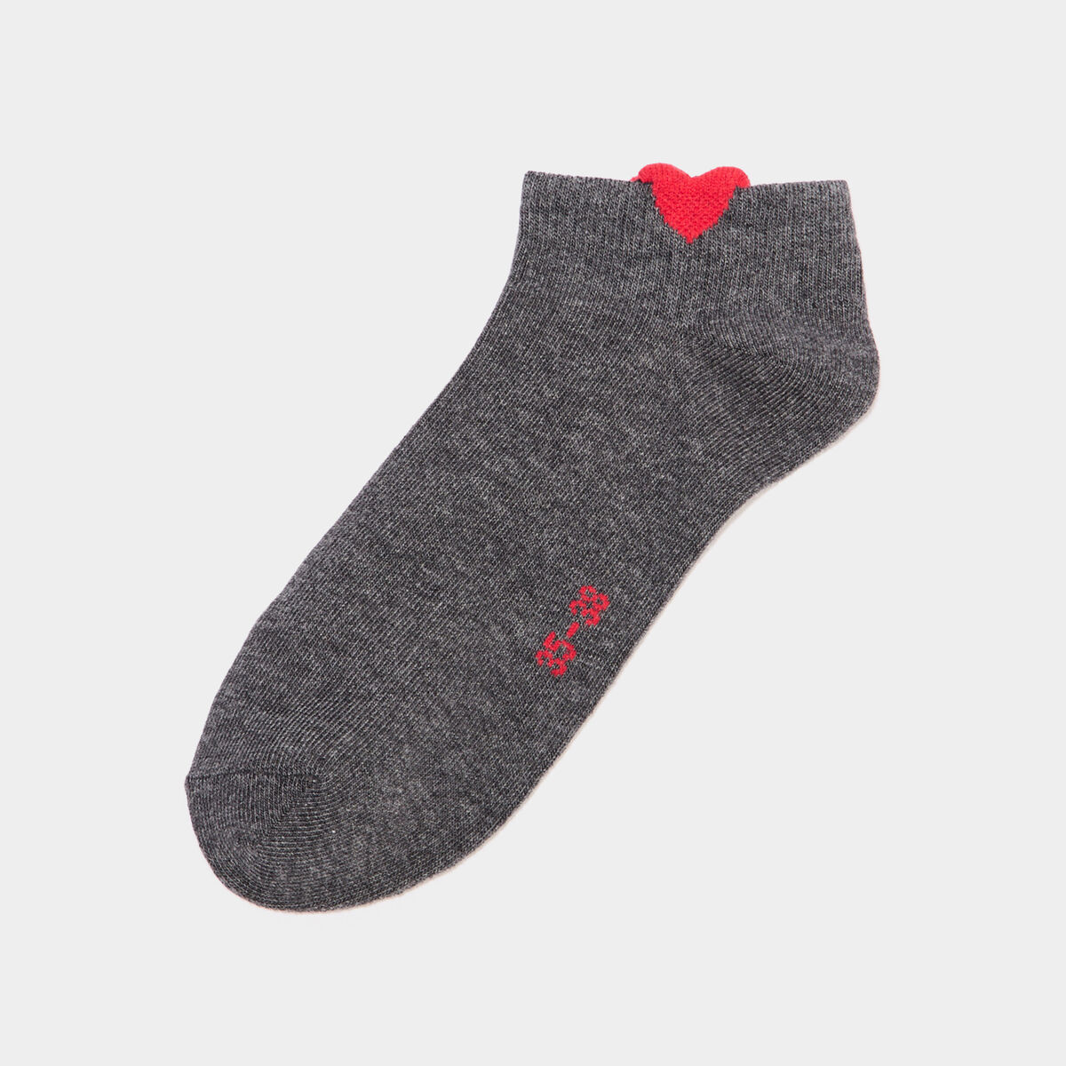 Lot 5 paires chaussettes invisibles multicolore femme