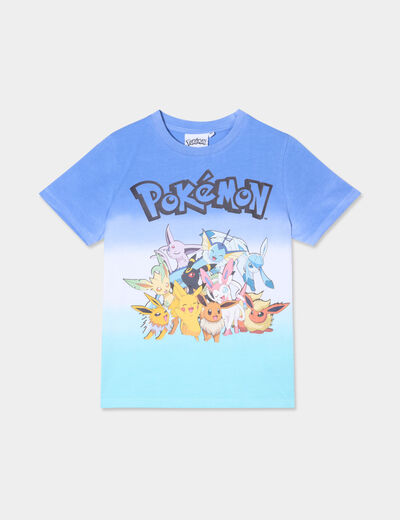 T-shirt manches courtes coton Pokémon multicolore garçon