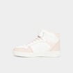 Baskets montantes &agrave; scratchs Iconic rose corail fille