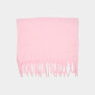 &Eacute;charpe &agrave; franges rose fille