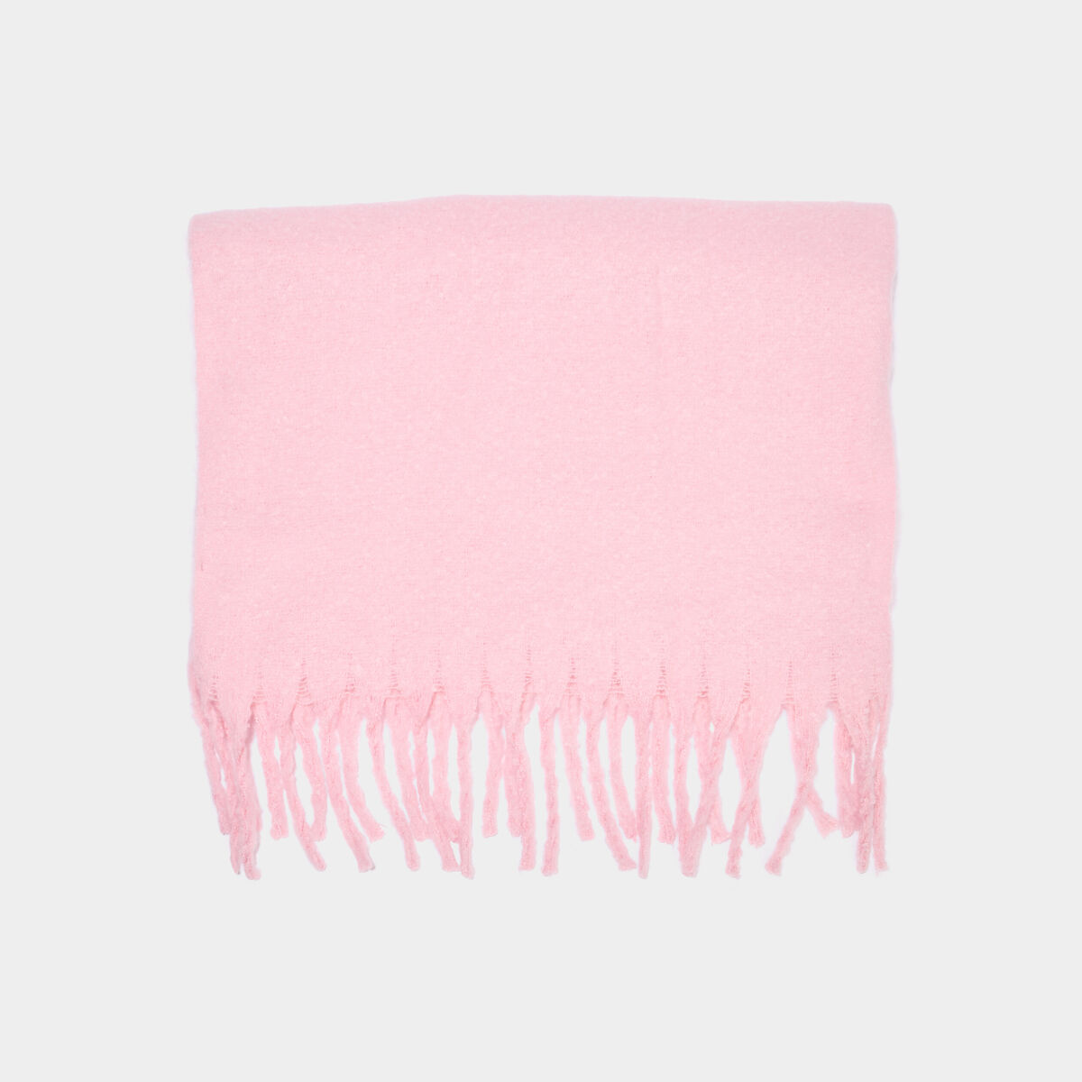&Eacute;charpe &agrave; franges rose fille