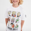 T-shirt manches courtes Dragon Ball Z blanc garçon
