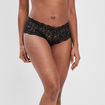Shorty en dentelle noir femme