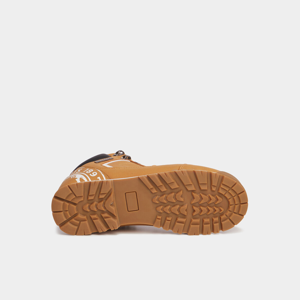 Bottines zip lacets Trappeur Babino jaune garçon