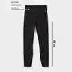 Legging de sport gainant taille haute noir femme