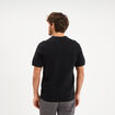 Polo manches courtes textur&eacute; coton noir homme