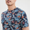T-shirt manches courtes Creeks bleu marine homme