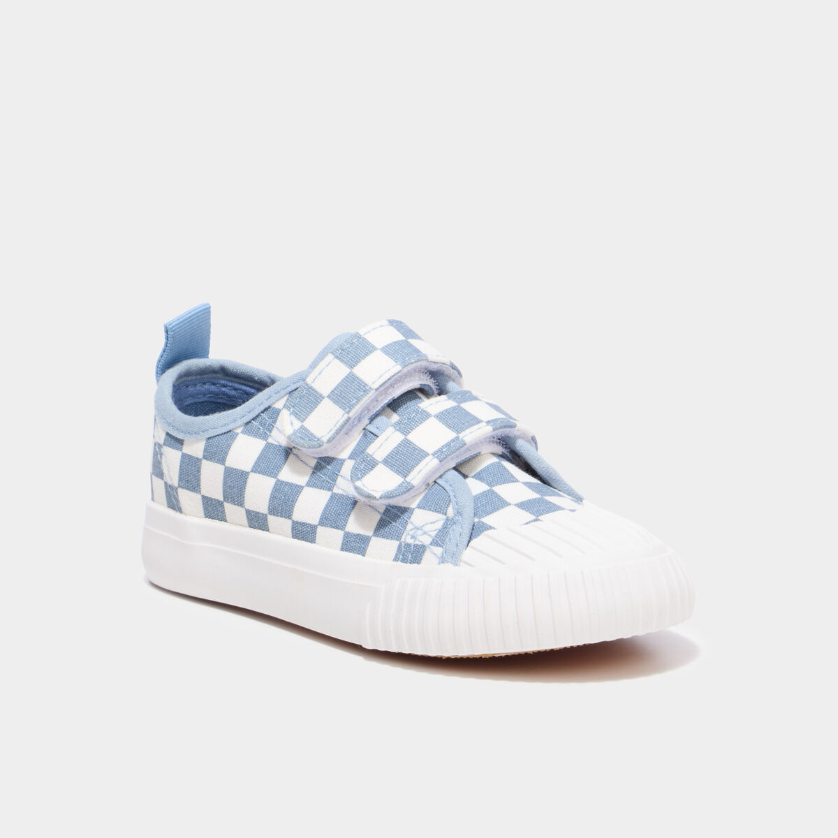 Tennis basses &agrave; scratchs bout renforc&eacute; bleu gar&ccedil;on
