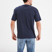 T-shirt manches courtes coton Avengers bleu marine homme
